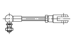 Kugelzapfen für Winkelgelenke
DIN 71803